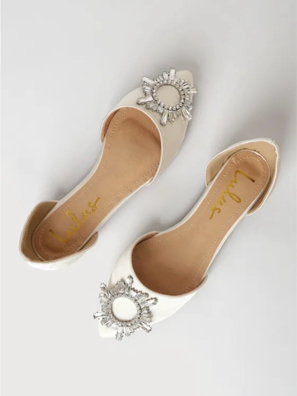 Lulu's 9M Myral Ivory Women's Flats